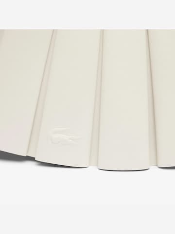 LACOSTE Håndtaske 'Lacoste Petit sac Lenglen Défilé en cuir - Cristalline' i hvid