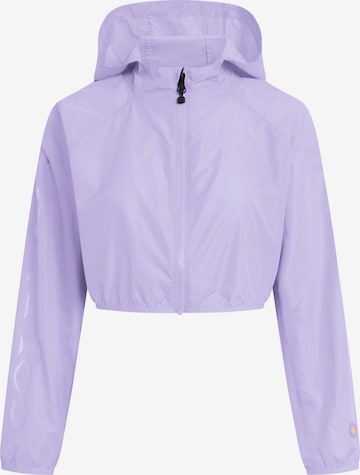 GOLD´S GYM APPAREL Performance Jacket 'Dana' in Purple: front