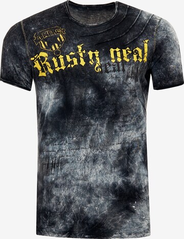 Rusty Neal T-Shirt in Schwarz: predná strana