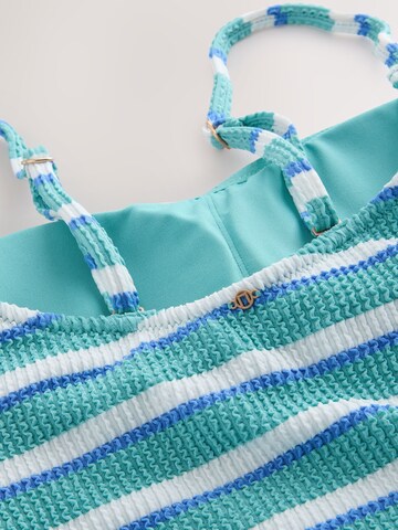 Next - Bandeau Top de tankini en azul