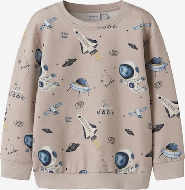 NAME IT - Sudadera en gris: frente