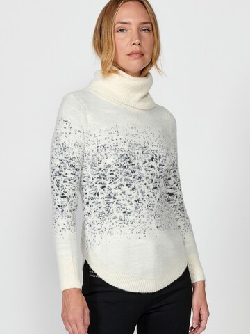 KOROSHI Pullover in Weiß