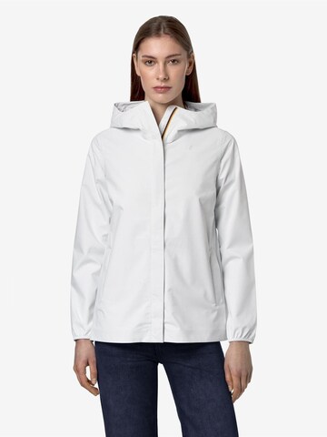 Giacca di mezza stagione di K-Way in bianco