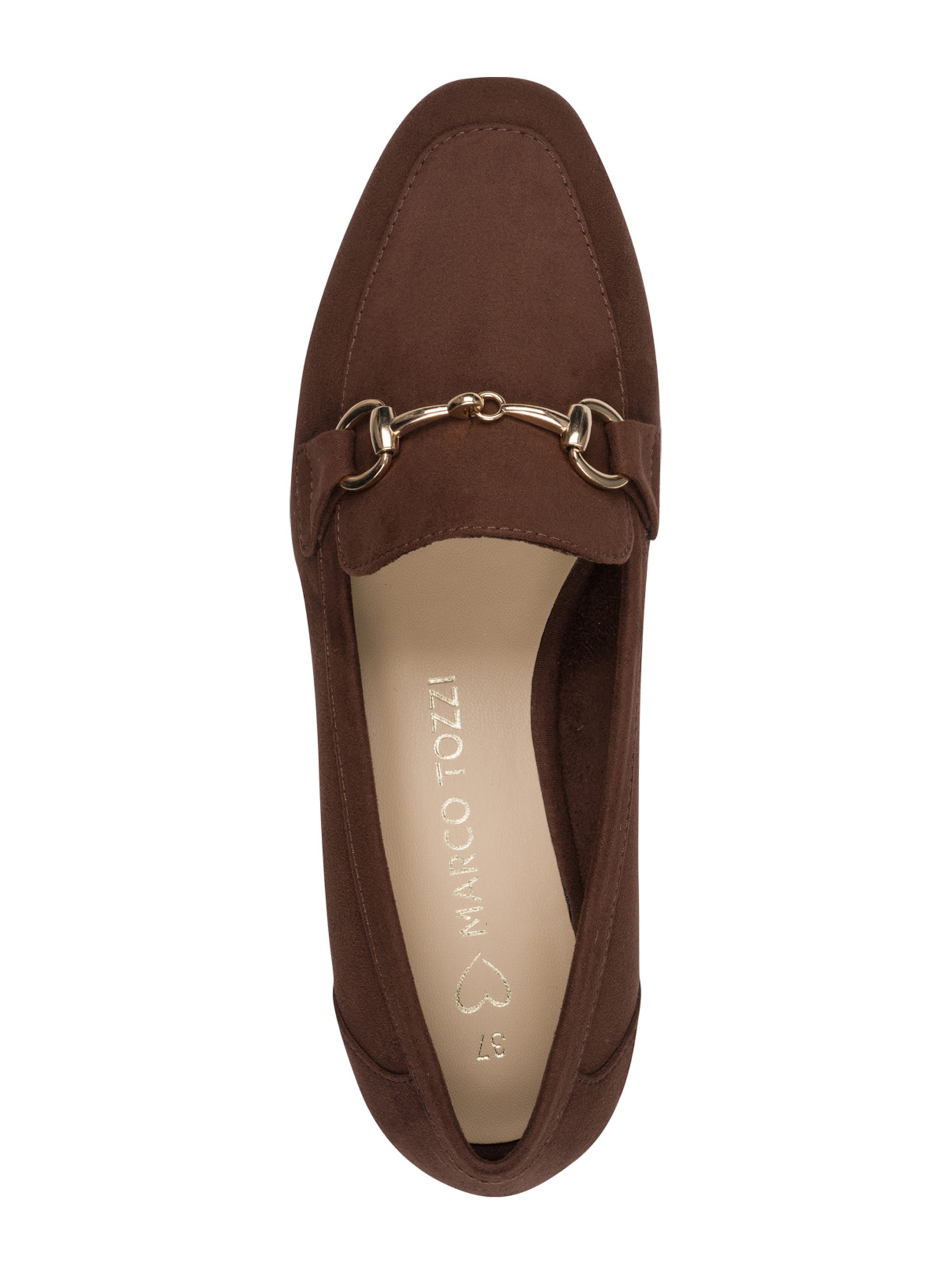 MARCO TOZZI Slipper in Braun