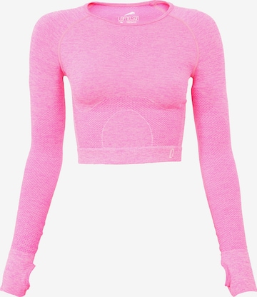 Leif Nelson Crop Top in Pink: predná strana