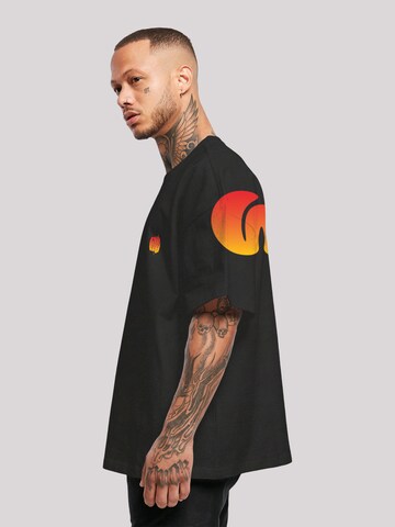 T-Shirt 'WYLD WILD ' F4NT4STIC en noir