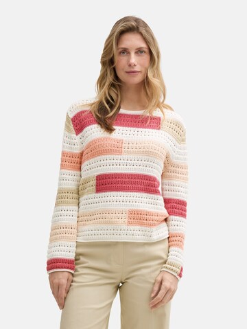 TOM TAILOR Sweater in Mixed colours: front