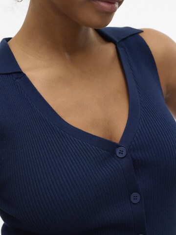 VERO MODA Knitted vest 'VMWillow' in Blue