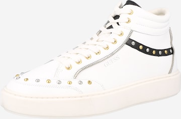 GUESS High-Top Sneakers 'VICE' in White: front