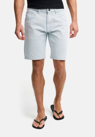INDICODE JEANS Regular Jeans 'Belliz' in Blauw: voorkant