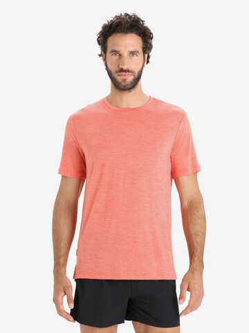 ICEBREAKER Shirt 'Sphere II' in Orange: front