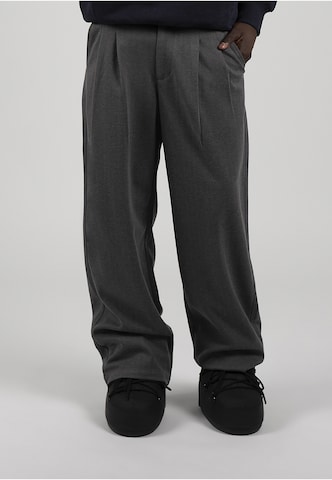 Wide Leg Pantalon à pince 'Powder' Prohibited en gris : devant