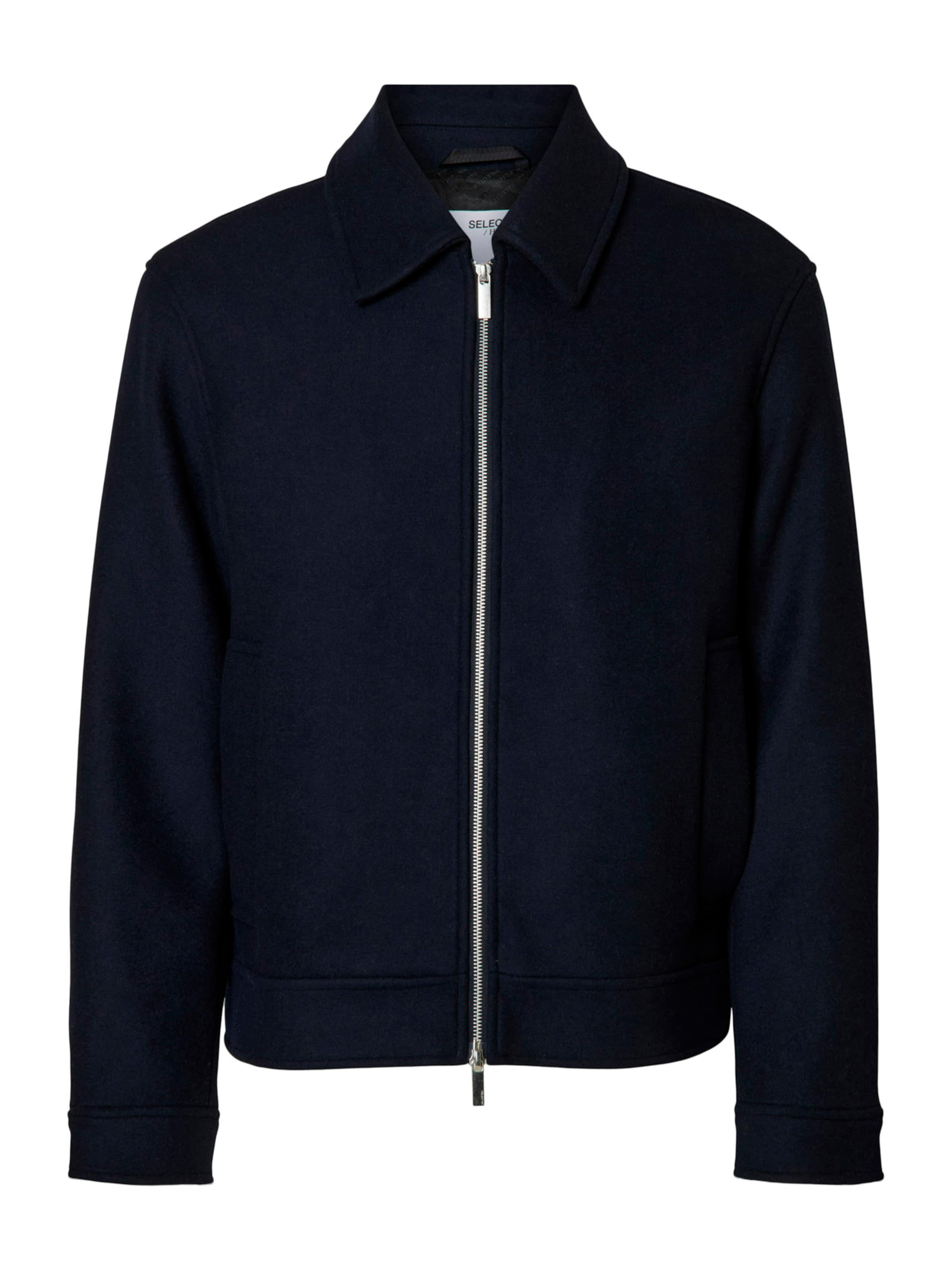 SELECTED Between-season jacket 'SLHPhilip' in Blue: front