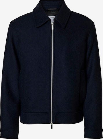 SELECTED Between-season jacket 'SLHPHILIP' in Blue: front