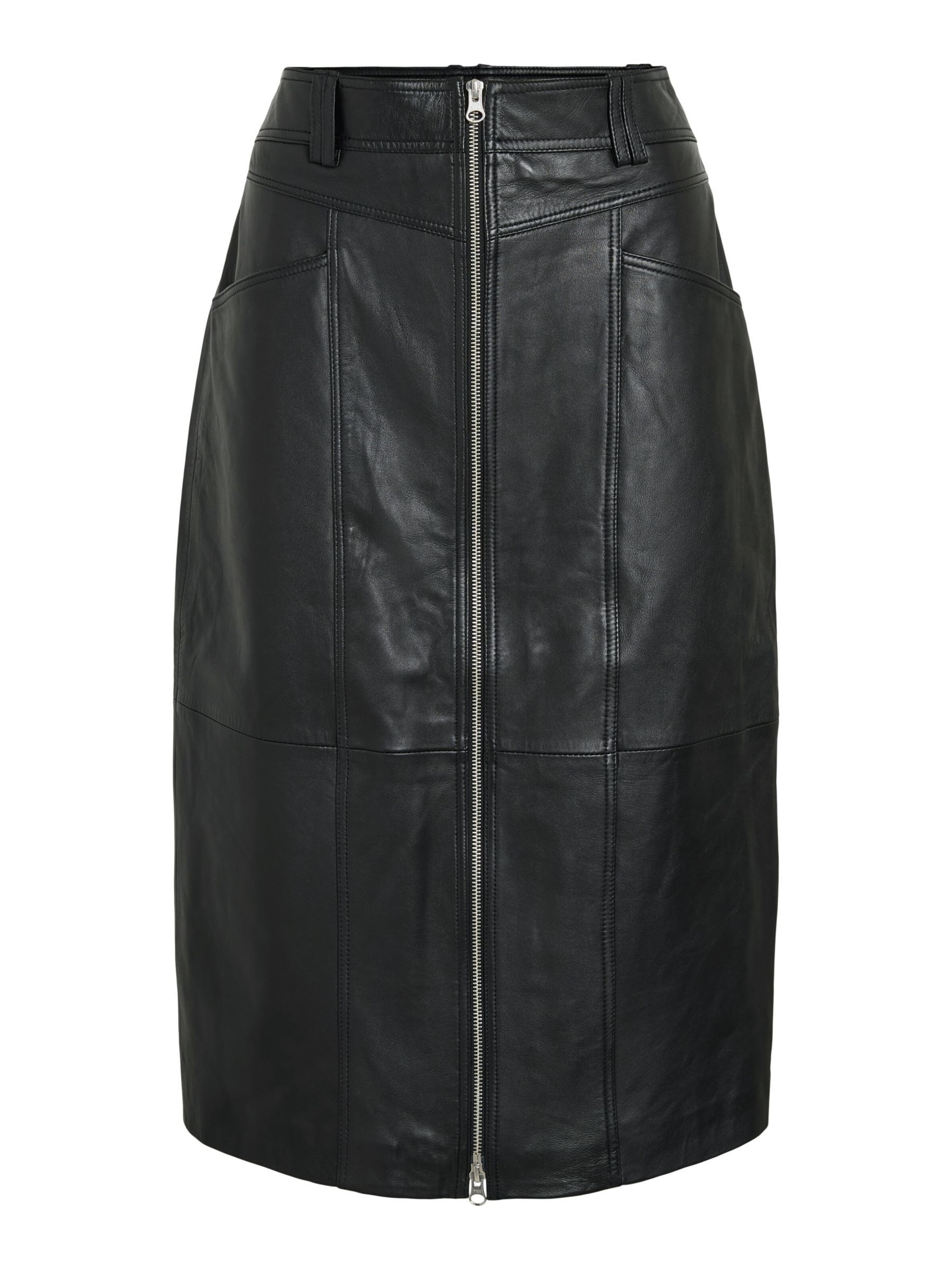 Gonna 'VIOlina' di VILA in nero: frontale