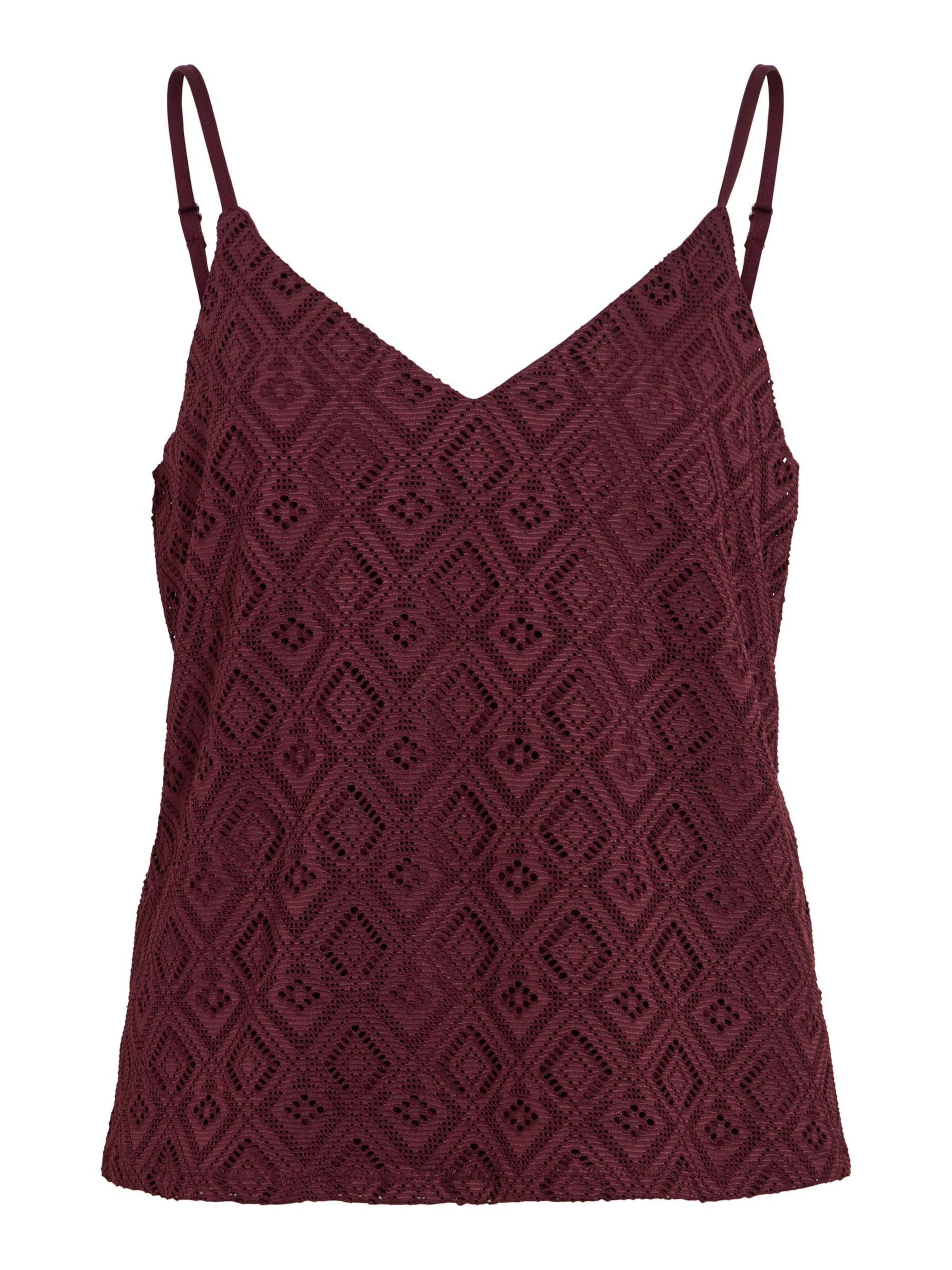 VILA Top 'VINusa' in Red: front