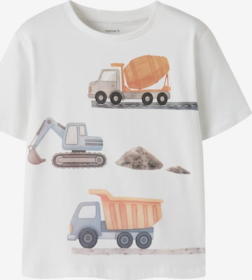 NAME IT Shirt in White: front