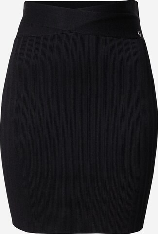 GUESS Spódnica 'ALEXIE' w kolorze czarny: przód