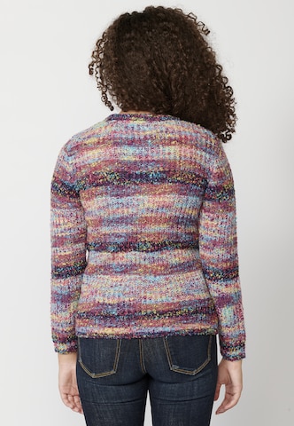 KOROSHI Pullover in Mischfarben