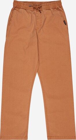 Pantalon 'Taxer' QUIKSILVER en marron : devant