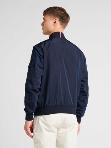 TOMMY HILFIGER Prehodna jakna | modra barva
