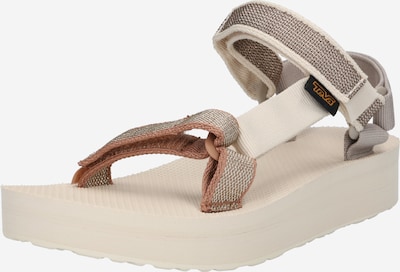 TEVA Trekkingsandale 'Fall 2021' en beige / mokka / kupfer / taupe, Vue avec produit