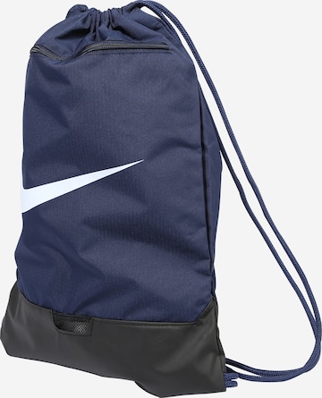 NIKE - Saco de ginásio desportivo 'Brasilia 9.5' em azul