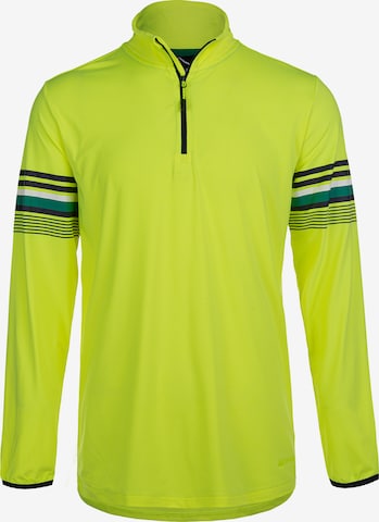 Whistler Athletic Sweatshirt 'Tefei' in Yellow: front