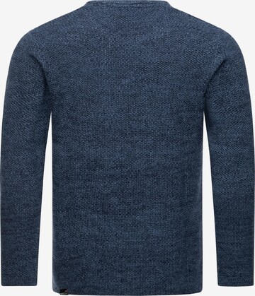 Ragwear Pullover 'Knitson' in Blau