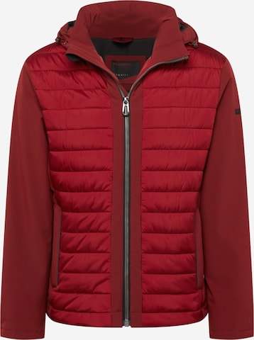 bugatti Between-Season Jacket 'FREIZEIT' in Red: front