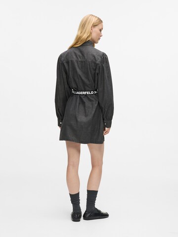 KARL LAGERFELD JEANS Kleid in Schwarz