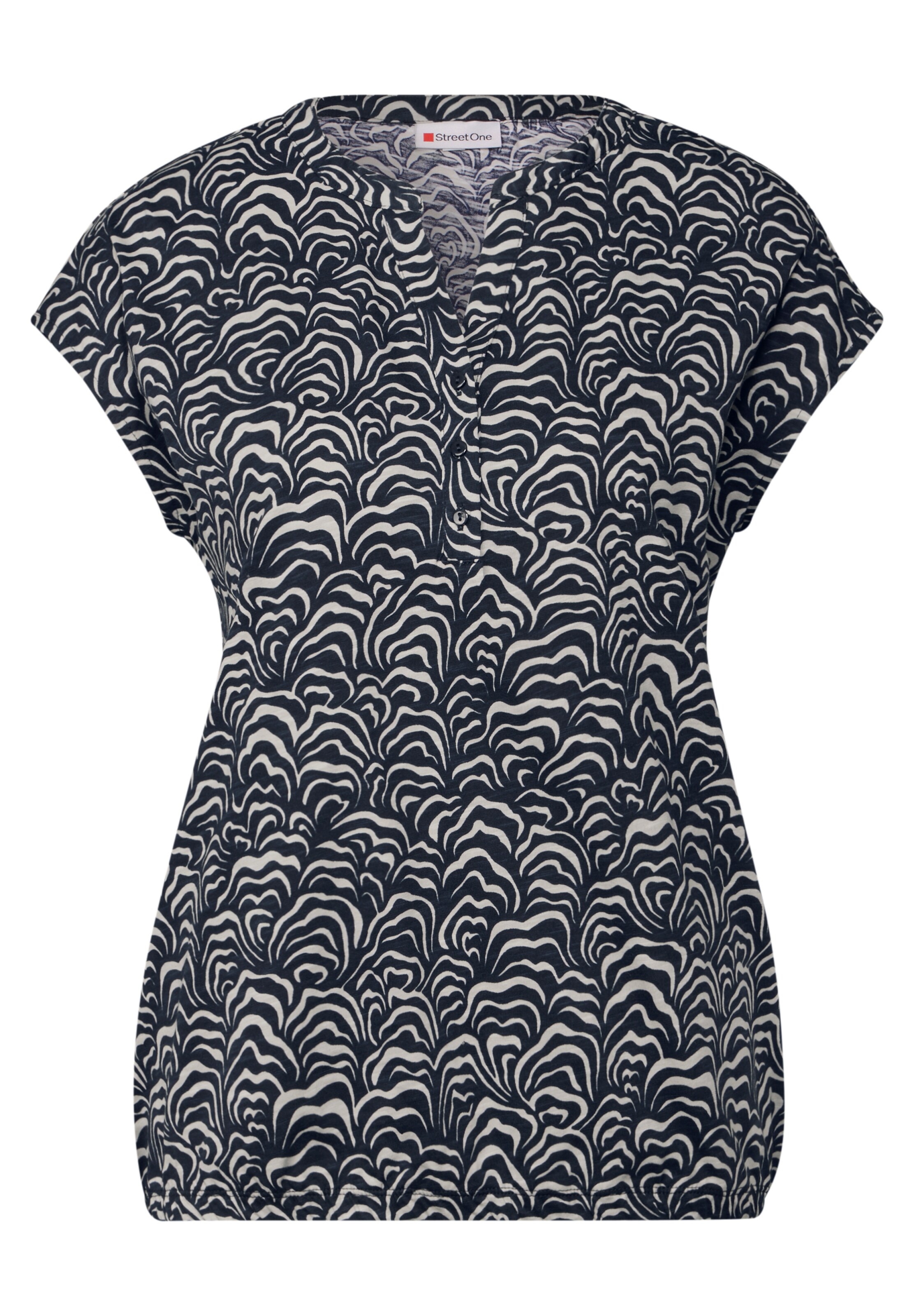 STREET ONE Shirt in Blue: front