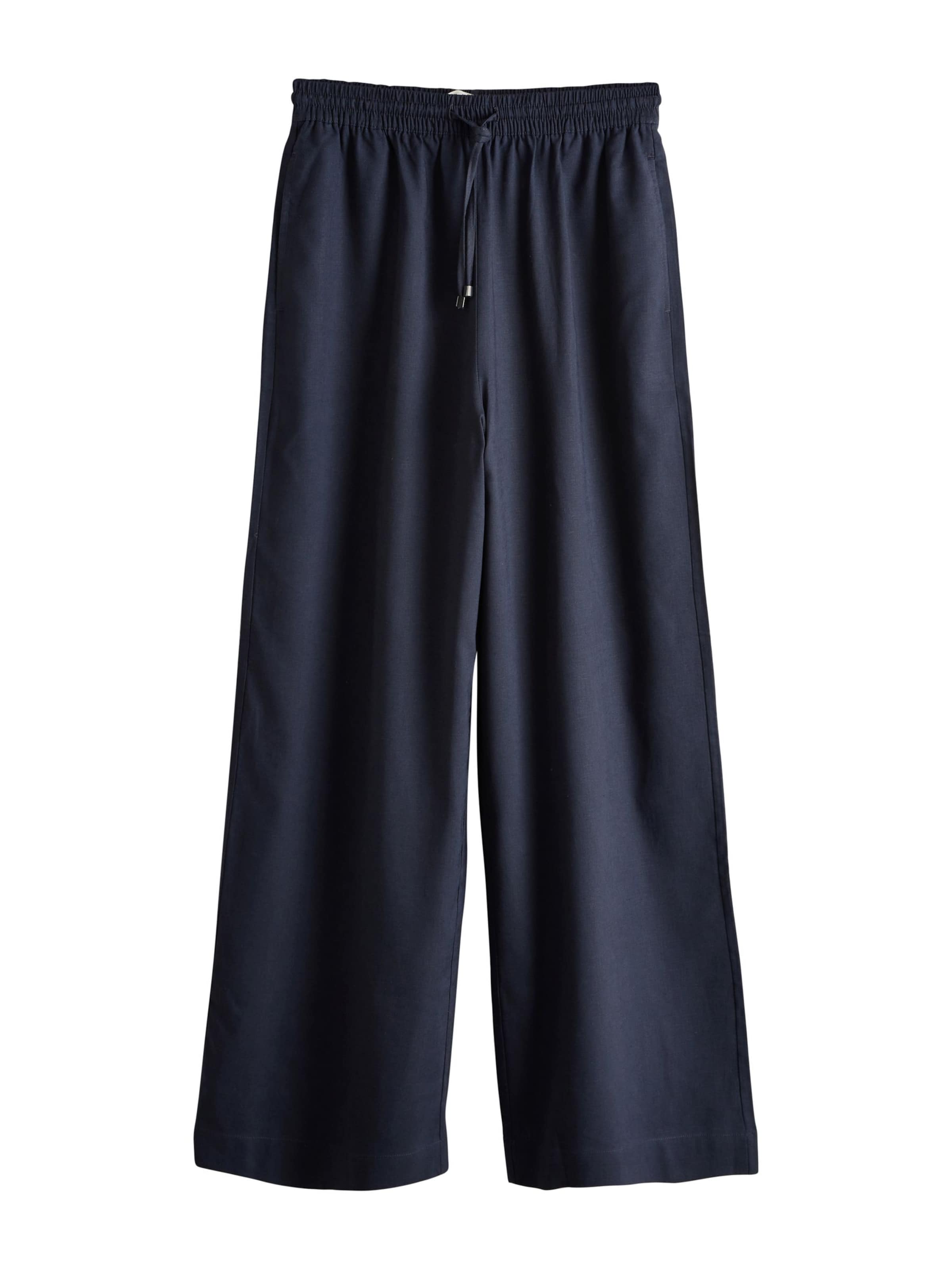 Next Wide Leg Hose in Beige