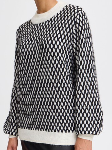 Pull-over 'Kamara' ICHI en noir