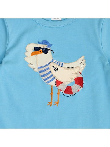 Fred's World by GREEN COTTON T-Shirt ' Air Blue ' in Blau