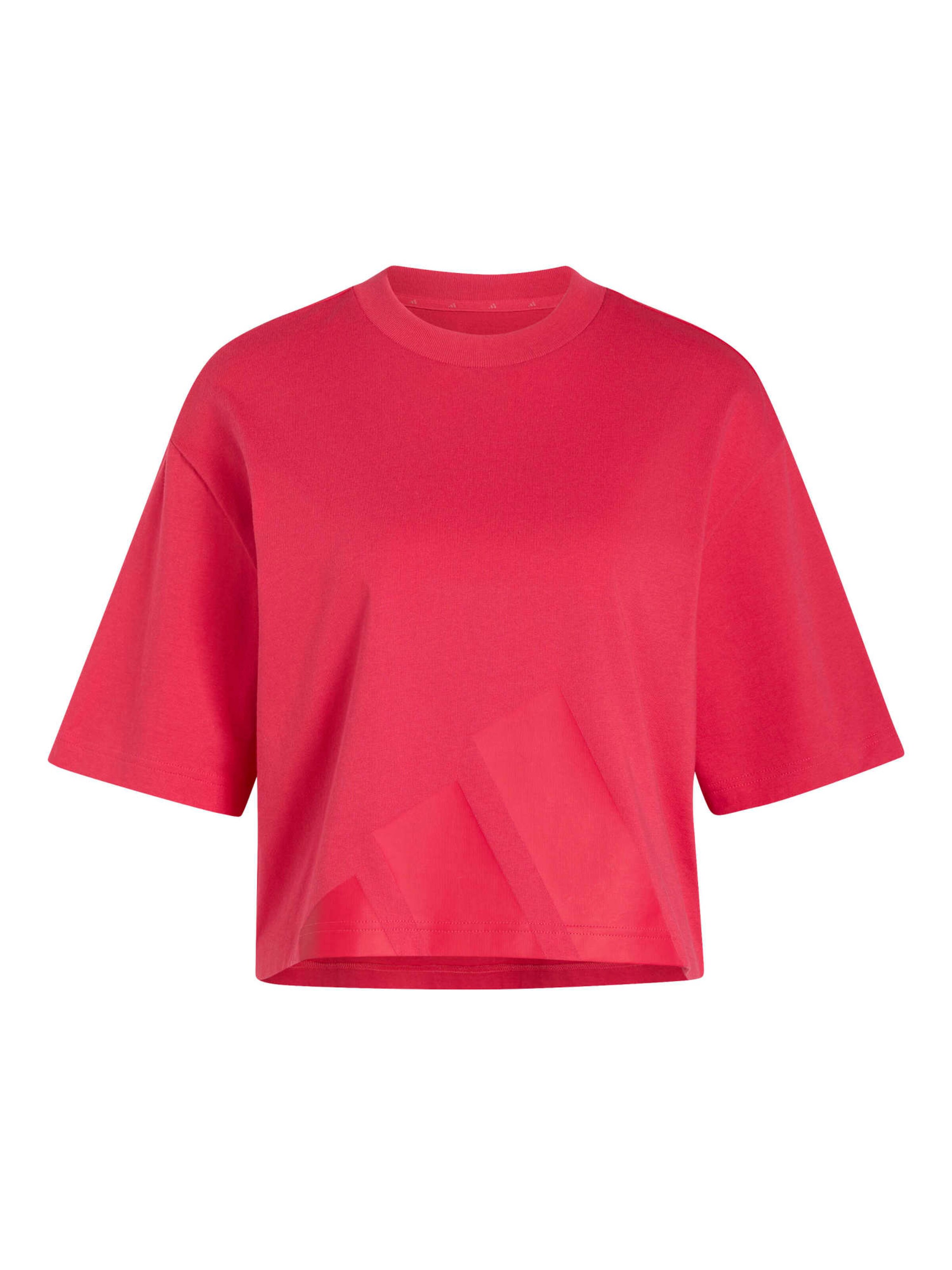 ADIDAS SPORTSWEAR Функциональная футболка 'Essentials' в Ярко-розовый: спереди
