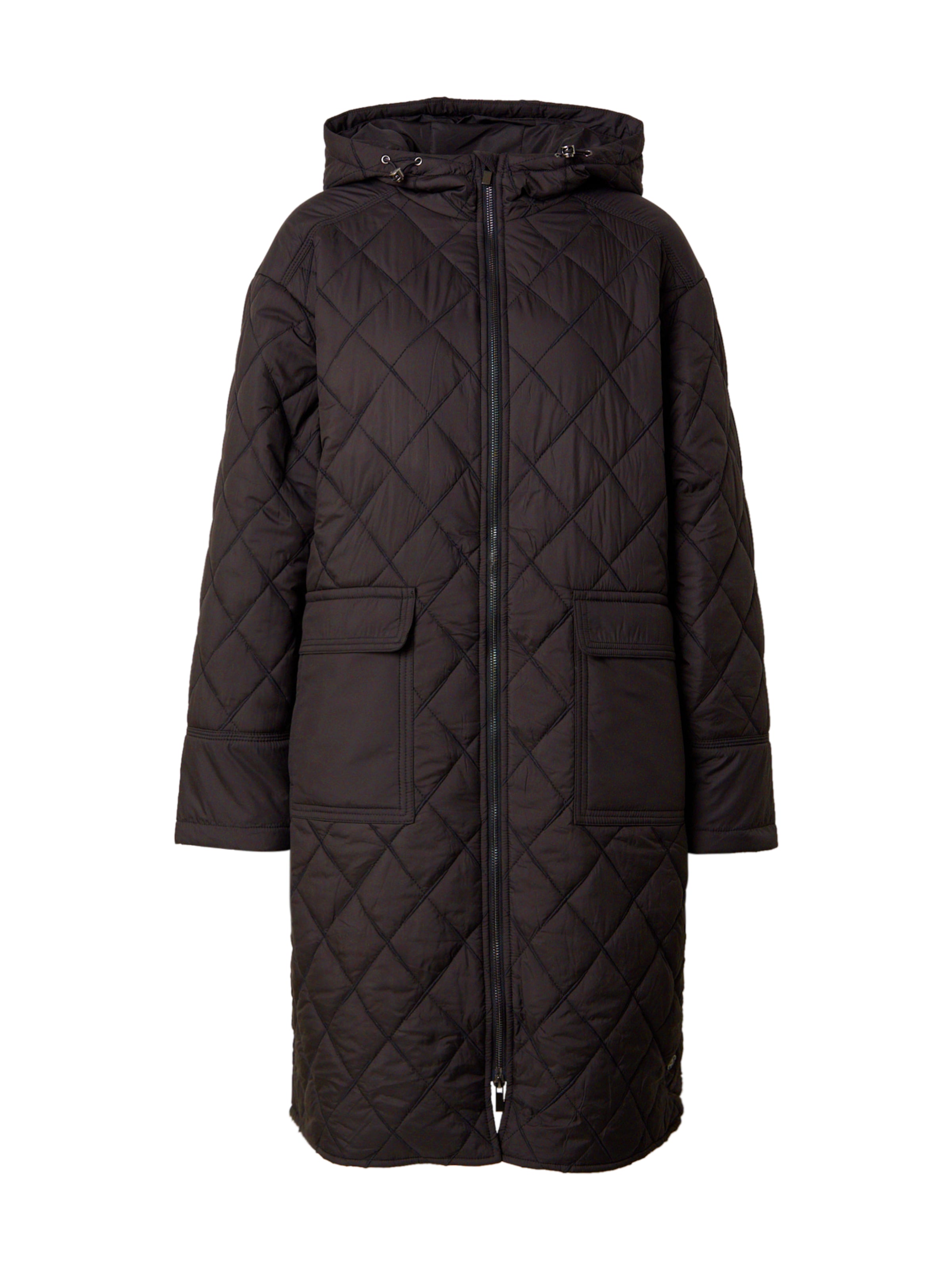 MSCH COPENHAGENPrijelazni kaput 'Nichella' - crna boja: prednji dio