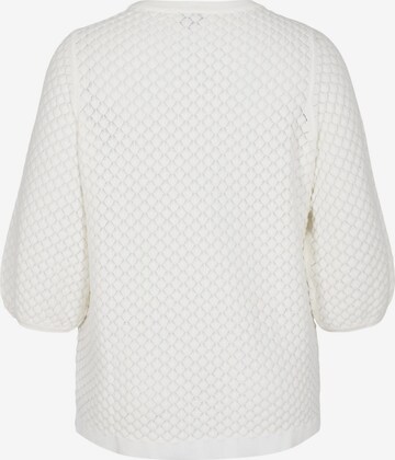 Zizzi Pullover in Weiß