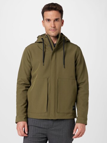 Veste mi-saison 'ASLAN' Only & Sons en vert : devant