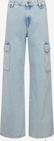 Mavi Wide leg Cargo Jeans 'MONTANA' in Blue: front