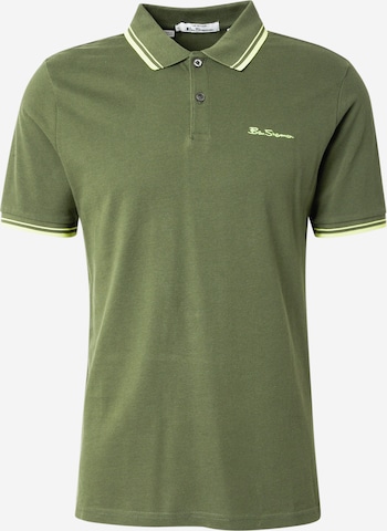 Ben Sherman Футболка в Зеленый: спереди