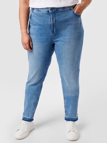 Zizzi Slim fit Jeans 'CLARA' in Blue: front