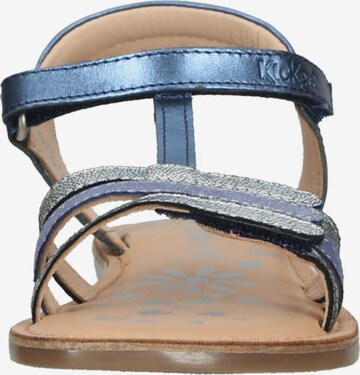 Kickers Sandalen in Blauw