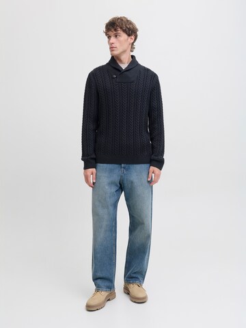 Jack & Jones Premium Pulóver 'JPRBLUSEAN' - kék