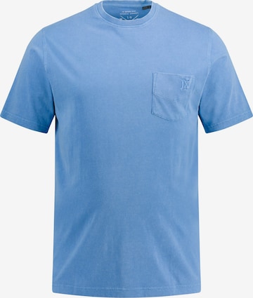 T-Shirt JP1880 en bleu : devant