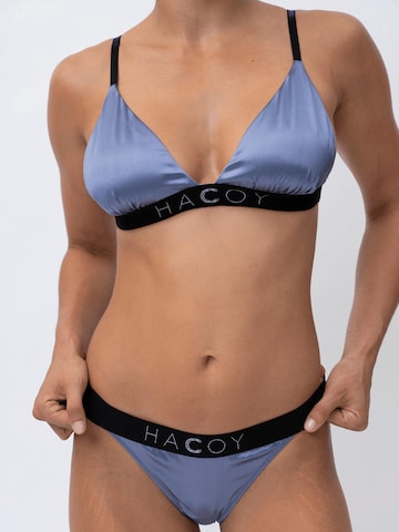 HACOY Bustier BH in Blauw: voorkant
