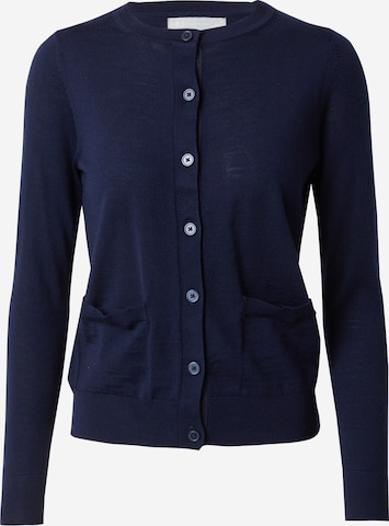 Marks & Spencer Gebreid vest in Blauw: voorkant