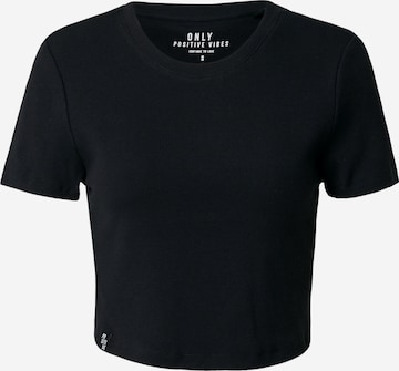 ONLY Μπλουζάκι 'BETTY' σε μαύρο: μπροστά