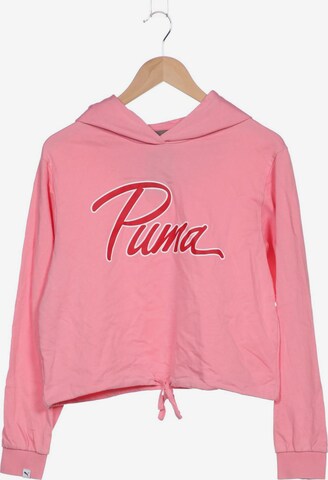 PUMA Kapuzenpullover L in Pink: predná strana