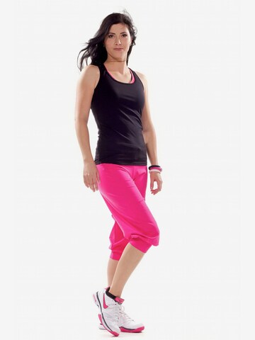 Effilé Pantalon de sport 'WBE5' Winshape en rose